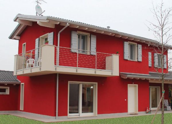 Casa privata certificata ARCA, marchio di qualità per le costruzioni in legno