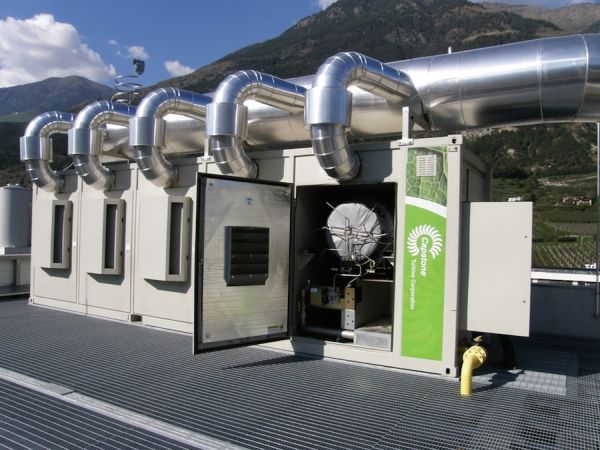 Nuova tecnologia a turbina ad alta efficienza e 0 emissioni
