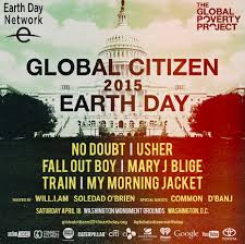 Energia fotovoltaica per alimentare il Global Citizen 2015 Earth Day