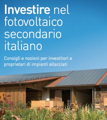 Una Guida gratuita per investire in impianti fotovoltaici in funzione