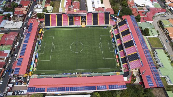 In Costa Rica il primo stadio del centro America alimentato completamente da fotovoltaico