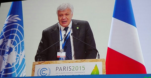 L’intervento del ministro Galletti alla COP 21, necessaria un’intesa ambiziosa
