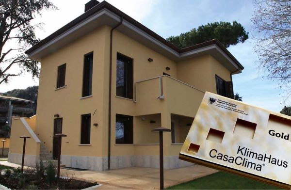 Certificazione Classe A+ e CasaClima Gold per un edificio in provincia di Roma