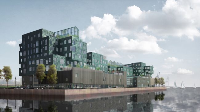 Scuola Internazionale di Copenhagen con la più grande facciata solare del mondo