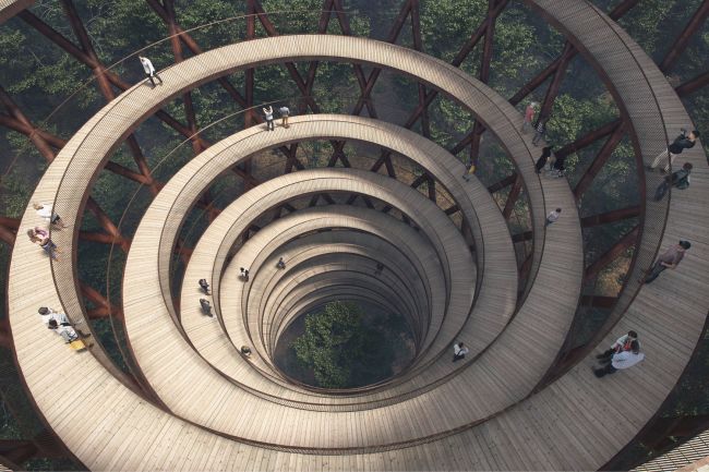 Treetop Experience nel cuore della foresta danese