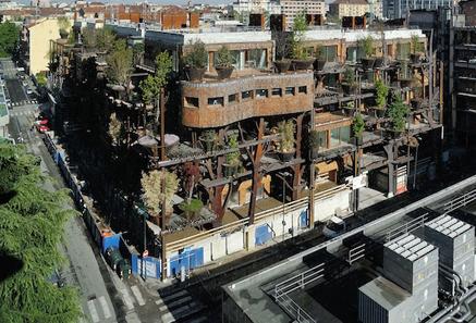 Vivere in città in una “casa foresta”