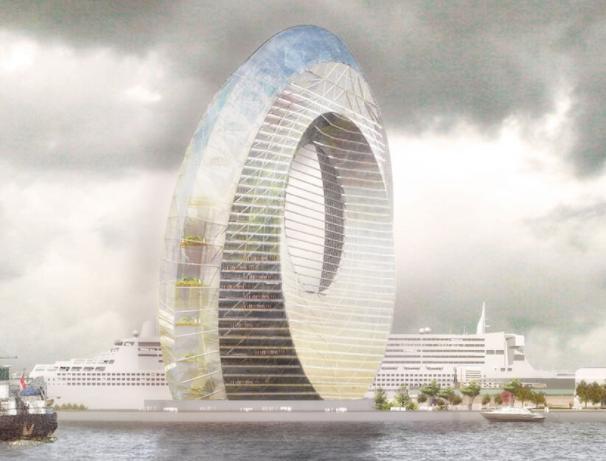 Windwheel, skyline spettacolare alimentato dalle rinnovabili