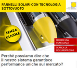 I primi pannelli solari al mondo senza glicole