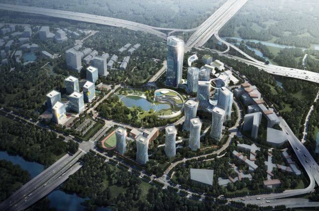 Xiantao Big Data Valley masterplan a Chongqing