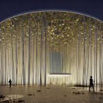 Wuxi Show Theatre, il teatro che sembra una foresta di bambù