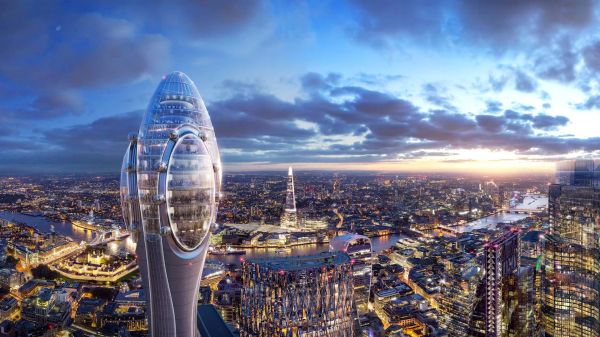 Il grattacielo futuristico The Tulip targato Foster + Partners per Londra