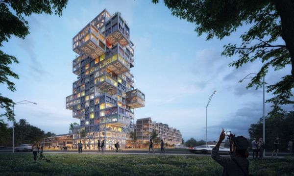 Il quartiere fotovoltaico tedesco realizzato in stile Jenga