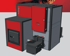 Caldaia a cippato e pellet a 350 kW