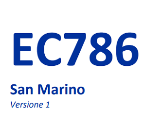 EC786 – Repubblica di San Marino