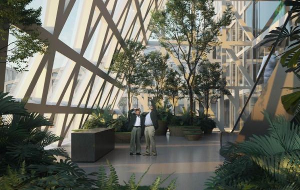 A Futian Un grattacielo urbano che respira per dare nuova vita a Shenzhen