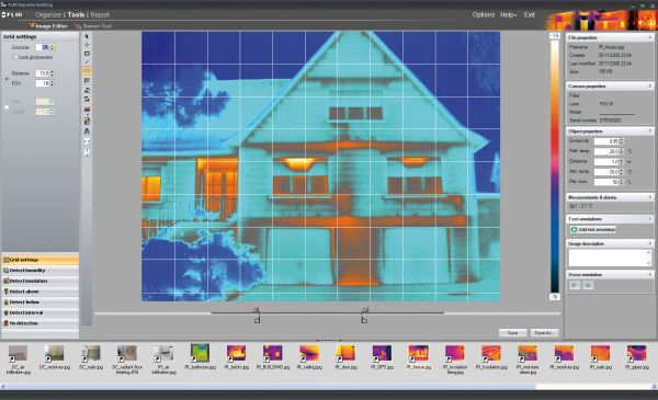 Nuovo software FLIR per l’analisi delle costruzioni e per il risparmio energetico