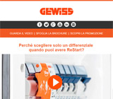 Scopri la promozione ReStart di Gewiss 6