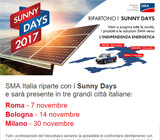 Roma, Bologna e Milano: ripartono i Sunny Days di SMA 40