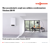 Non accontentarti, scegli una caldaia a condensazione Vitodens 200-W
