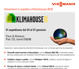 Viessmann ti aspetta a Klimahouse 2018