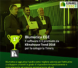 Premio a Blumatica per l‘efficienza energetica da Klimahouse Trend 2018