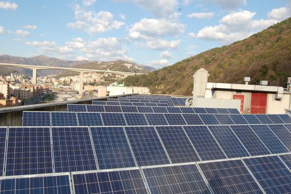 Fotovoltaico l’Istituto Italiano della Saldatura di Genova