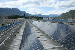 Raddoppia l’impianto fotovoltaico di Fiera Bolzano