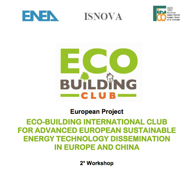 Oggi, a Roma, i risultati dell’Eco Building Club