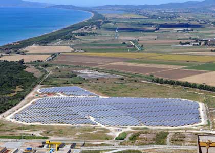 Inaugurata la centrale fotovoltaica di Montalto di Castro