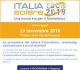 Italia Solare Tour 2018: 23 novembre | Pescara