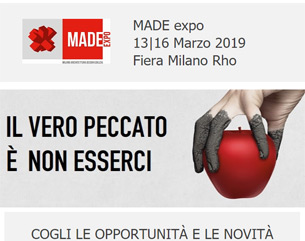 MADE expo, 13-16 marzo 2019: scopri tutte le novità!