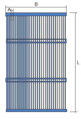 Sonda geotermica orizzontale a tubi capillari P.VG10