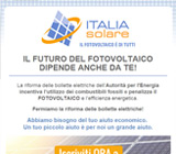 Il futuro del fotovoltaico dipende anche da te!