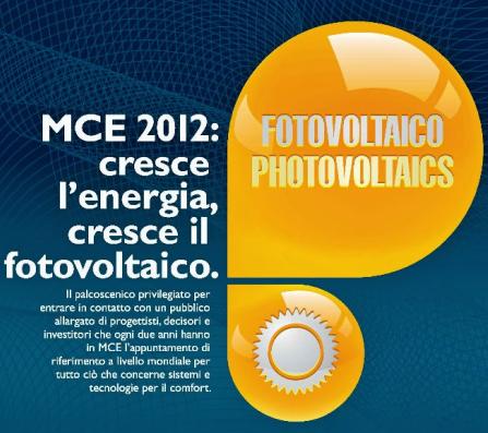 MCE 2012: in prima linea il settore fotovoltaico 8