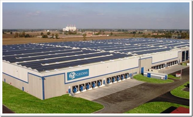 Un’installazione fotovoltaica da 3 MWh sui tetti dei magazzini italiani di GEODIS nei pressi di Milano 6