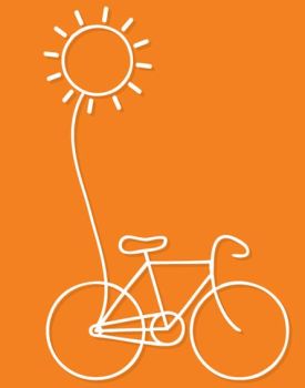 L’energia del sole per una bicicletta elettrica