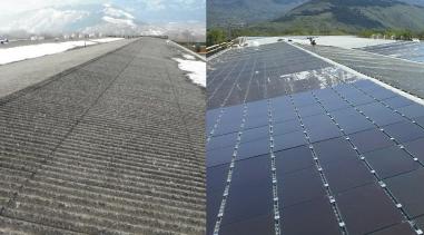 A L’Aquila inaugurati i primi impianti fotovoltaici in sostituzione dell’eternit
