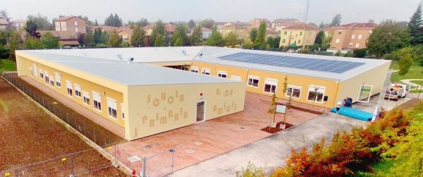 Grazie al Distretto Habitech rinasce la scuola di Fabbrico