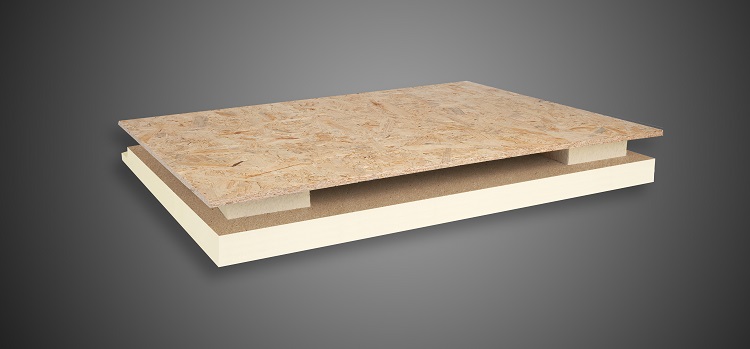 Pannello prefabbricato con supporto OSB ALGOPAN PLUS XL