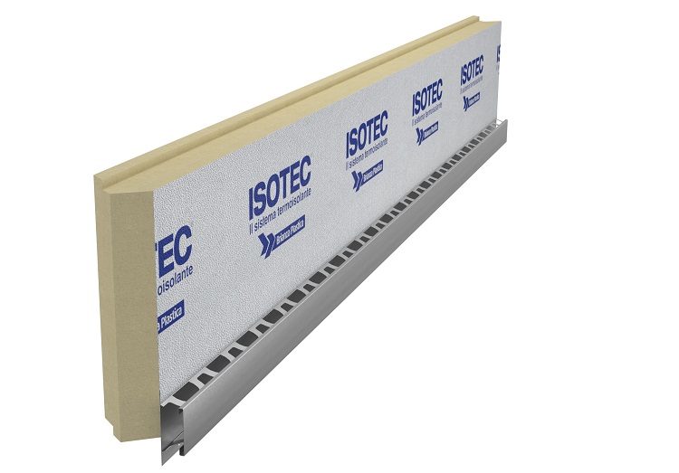 Sistema termoisolante per facciate ventilate ISOTEC PARETE