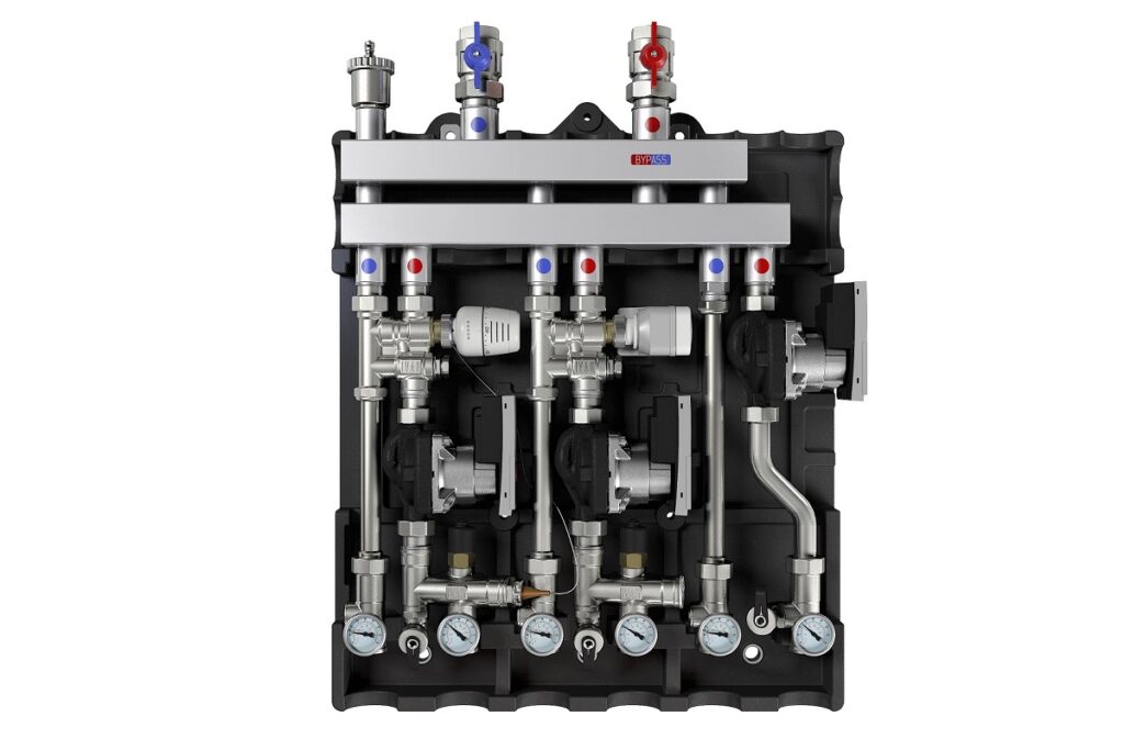 MULTIMIX C: sistema compatto di distribuzione sottocaldaia