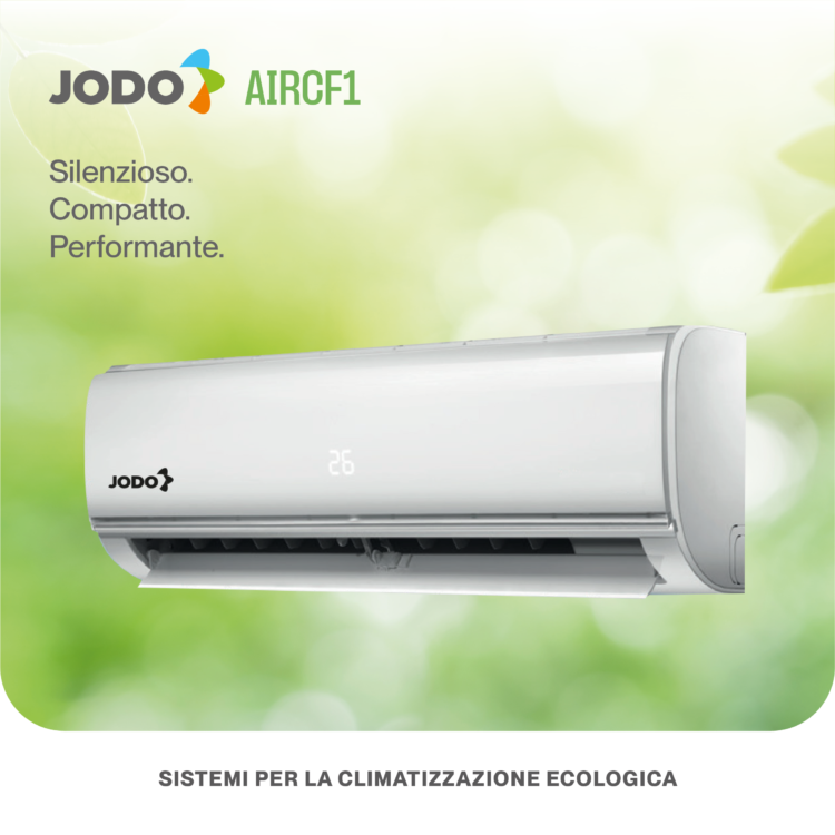 Massimo comfort e bassi consumi con il climatizzatore JODO AIR-CF