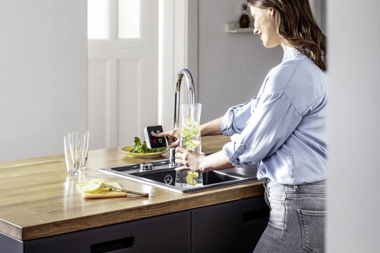 rubinetto smart Re.source di Rehau