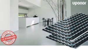 Uponor Tecto: lo standard della climatizzazione radiante a pavimento
