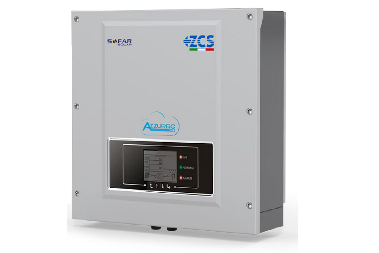 Inverter di stringa trifase ZCS Azzurro