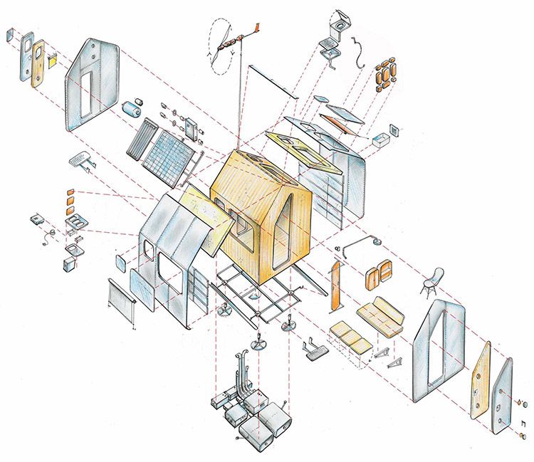 Tecnologia costruttiva Tiny House Diogene