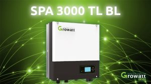 Inverter con batteria Growatt SPA 3000 TL BL