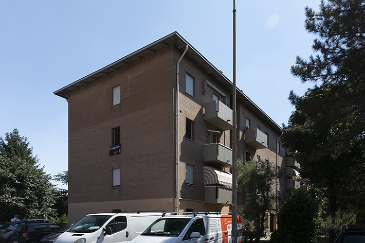 Palazzina oggetto di ristrutturazione