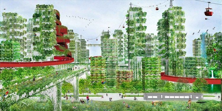 Stefano Boeri, masterplan città-foresta di Shijiazhuang