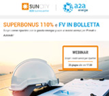 Superbonus e FV in bolletta con SunCity&A2A